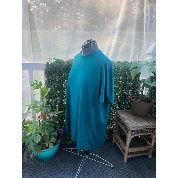2XL Russel Shirt in Emerald Green Dri-Power Workout Shirt - Picture 2 of 5
